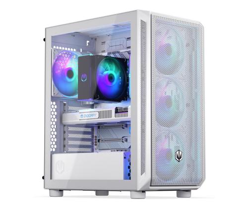 Case ENDORFY ATX/micro ATX/Mini-ITX White Midi Tower PC EY2A018
