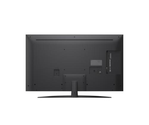 TV Set LG 43" 4K/Smart 3840x2160 Wireless LAN Bluetooth webOS Black 43NANO81A3A