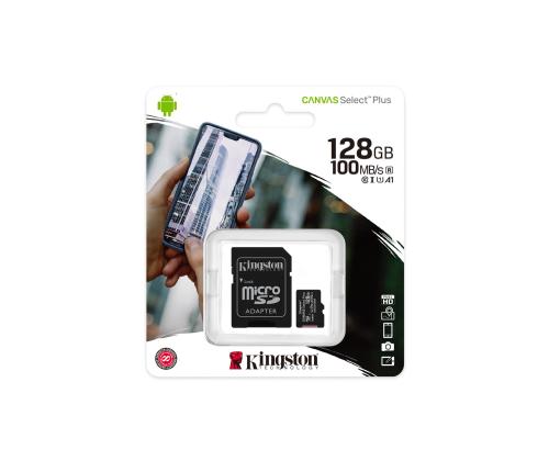 MEMORY MICRO SDXC 128GB UHS-I/W/ADAPTER SDCS2/128GB KINGSTON