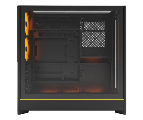 Case MONTECH HS01 PRO MidiTower Case product features Removeable HDD basket/Transparent panel Not…
