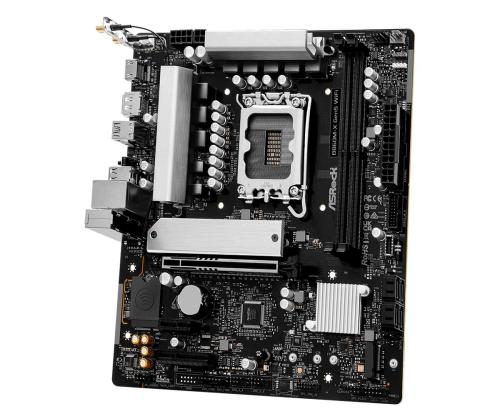 Mainboard ASROCK Intel B860 LGA 1851 (Socket V1) micro ATX RAM DDR5-SDRAM 2xSlots Wi-Fi Yes…