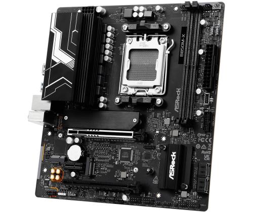 Mainboard ASROCK AMD B850 SAM5 Micro-ATX Memory DDR5 Memory slots 2 B850M-XR2.0