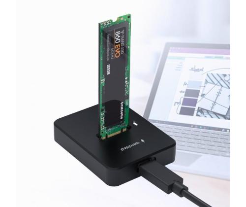 SSD ACC DOCK STATION USB-C M.2/DD-U3M2 GEMBIRD