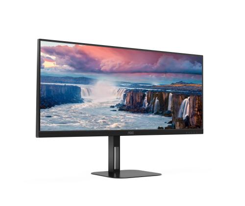 LCD Monitor AOC 34 " 3440 x 1440 pixels UltraWide Quad HD Native aspect ratio 21:9 LCD Flat U34V5C…