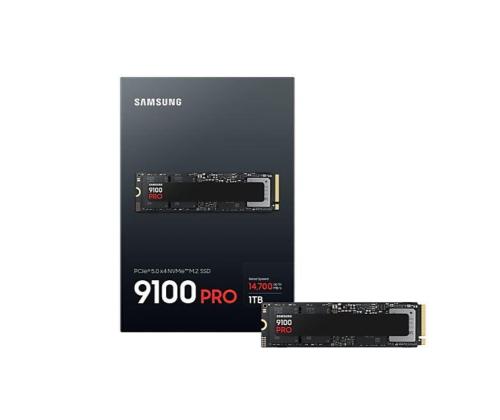 SSD SAMSUNG 9100 PRO 1TB M.2 PCIe Gen5 NVMe TLC Write speed 13300 MBytes/sec Read speed 14700…
