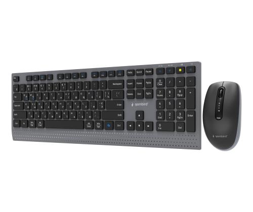KEYBOARD +MOUSE WRL CYRILLIC/BK KBS-WPS-02-CYRL GEMBIRD
