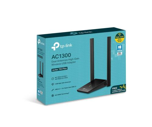 WRL ADAPTER 1300MBPS USB DUAL/BAND ARCHER T4U PLUS TP-LINK