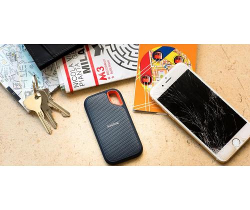 External SSD SANDISK Extreme 1TB Write speed 1000 MBytes/sec Read speed 1050 MBytes/sec SDSSDE61…