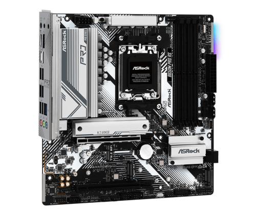 Mainboard ASROCK AMD B650 SAM5 Micro-ATX Memory DDR5 Memory slots 4 1xPCI-Express 3.0 16x 1xPCI…