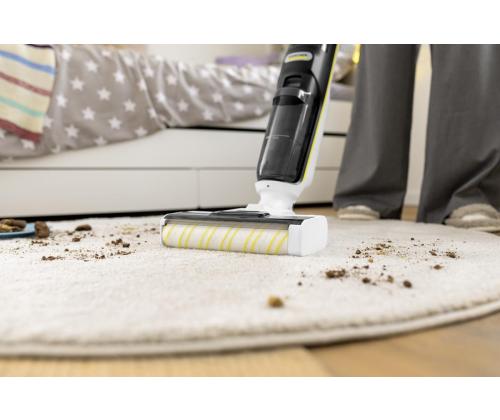 Vacuum Cleaner KARCHER FCV 4 Dry&wet 3-in-1 stick vacuum White/Black Bagless Battery 1.056-131.0