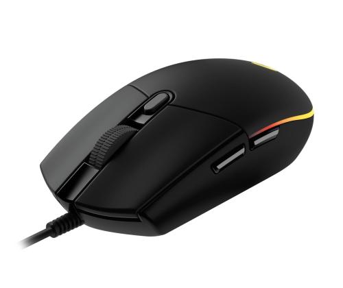 MOUSE USB OPTICAL G102 LIGHTSY/BLACK 910-005823 LOGITECH