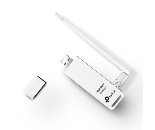 WRL ADAPTER 150MBPS USB HIGH/GAIN TL-WN722N TP-LINK