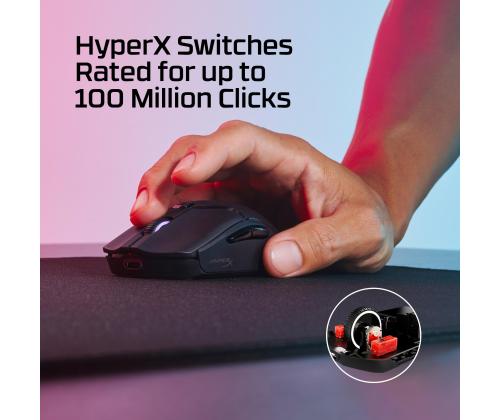 MOUSE USB OPTICAL HYPERX PF/HAS2 MINI WL BK 7D388AA HYPERX