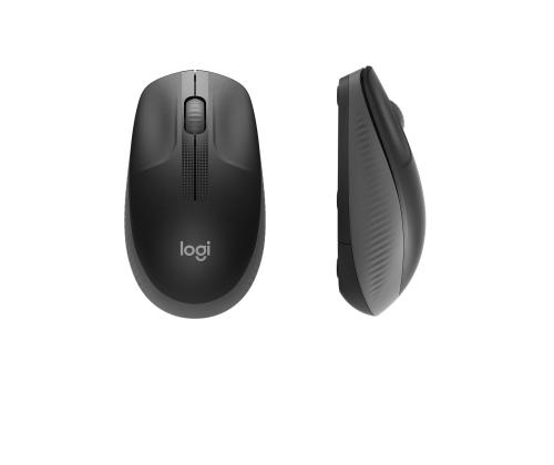 MOUSE USB OPTICAL WRL M190/CHARCOAL 910-005905 LOGITECH