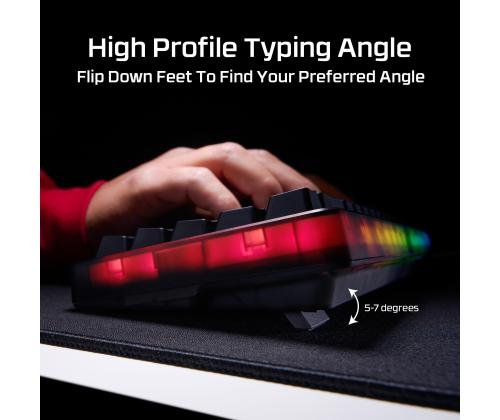 KEYBOARD ORIGINS 2 65 RGB/BLACK B4QS3AA#ABA HYPERX