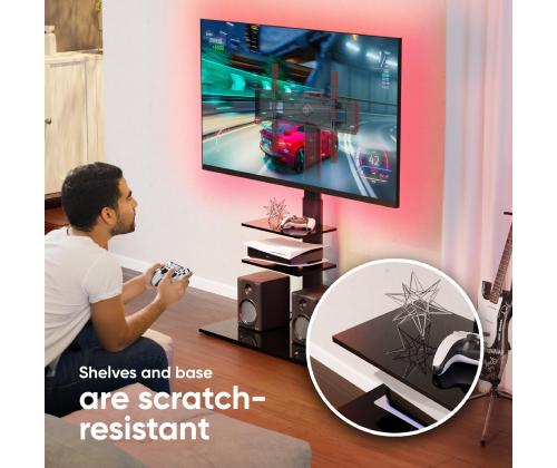 TV SET ACC FLOOR STAND /32-65"/BLACK TS5550-B ONKRON