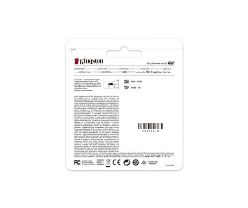 MEMORY MICRO SDXC 128GB UHS-I/W/ADAPTER SDCS2/128GB KINGSTON