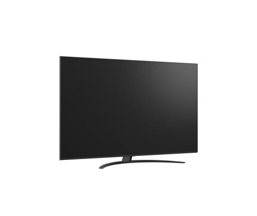 TV Set LG 75" 4K/Smart 3840x2160 Wireless LAN Bluetooth webOS Black 75NANO81A3A
