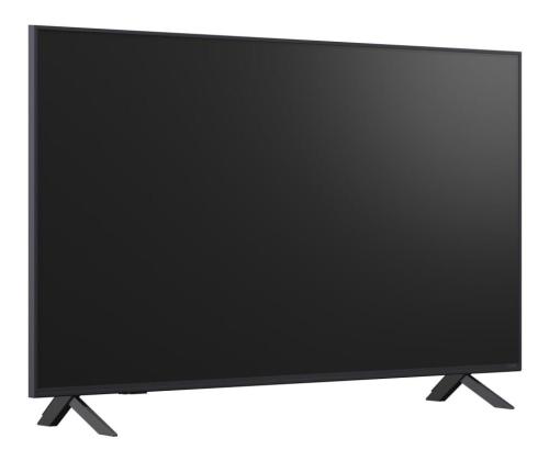 TV Set LG 50" 4K/Smart 3840x2160 Wireless LAN Bluetooth webOS Black 50QNED82A3B