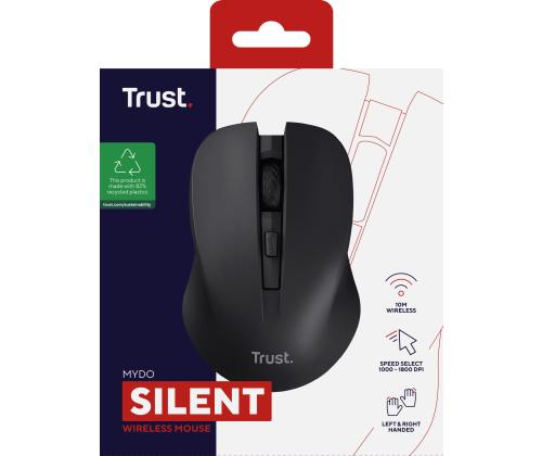 MOUSE USB OPTICAL WRL BLACK/MYDO 25084 TRUST
