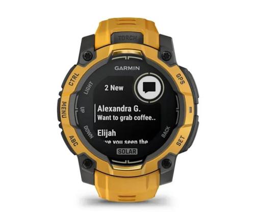 SMARTWATCH INSTINCT 3 SOLAR/SUNBURST 010-02934-02 GARMIN