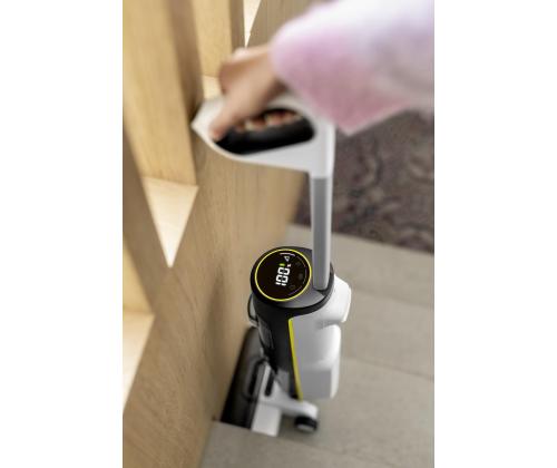 Vacuum Cleaner KARCHER FCV 4 Dry&wet 3-in-1 stick vacuum White/Black Bagless Battery 1.056-131.0