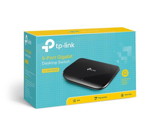 Switch TP-LINK 5x10Base-T / 100Base-TX / 1000Base-T 1 TL-SG1005D