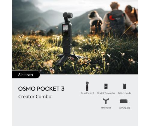 CAMERA POCKET 3 CREATOR COMBO/CP.OS.00000302 DJI
