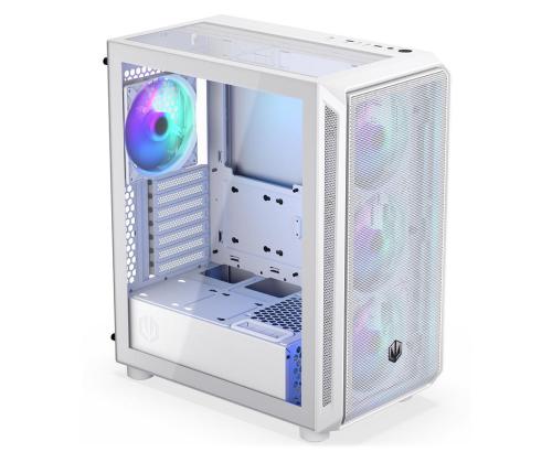 Case ENDORFY ATX/micro ATX/Mini-ITX White Midi Tower PC EY2A018