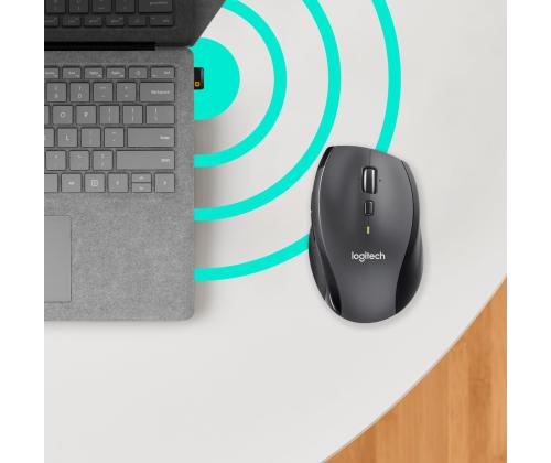 MOUSE USB LASER WRL M705/BLACK 910-006034 LOGITECH