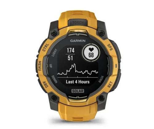 SMARTWATCH INSTINCT 3 SOLAR/SUNBURST 010-02934-02 GARMIN