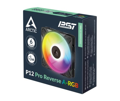 CASE FAN 120MM P12 PRO A-RGB/BLACK ACFAN00322A ARCTIC