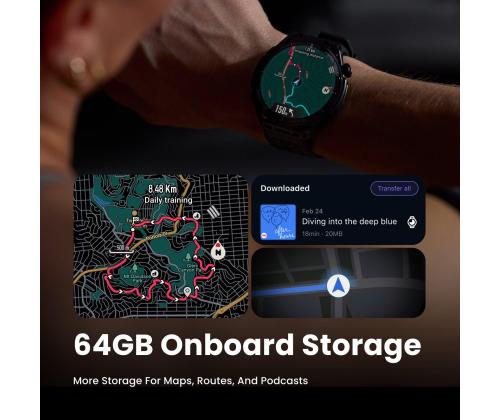SMARTWATCH BALANCE 3/STEEL W2677GL3N AMAZFIT