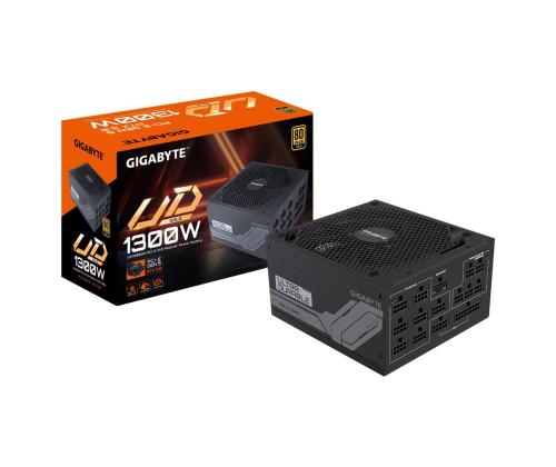 Power Supply GIGABYTE UD1300GM PG5 1300 Watts Efficiency 80 PLUS GOLD PFC Active MTBF 100000 hours…