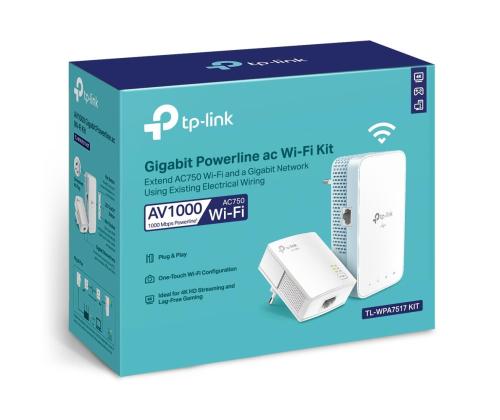 WRL POWERLINE EXTEN 1000MBPS/TL-WPA7517 TP-LINK