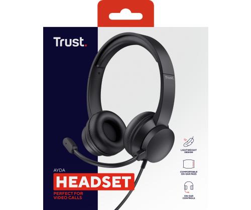 HEADSET AYDA PC 3.5MM/25087 TRUST