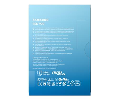 SSD SAMSUNG  1 TB M.2 PCI Express 4.0 NVMe Yes Write speed 6450 MB/s Read speed 7150 MB/s MTBF…
