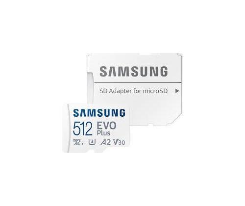 MEMORY MICRO SDXC EVO+ 512GB/V30 W/A MB-MC512SA/EU SAMSUNG