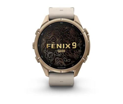 SMARTWATCH FENIX 9 PRO/AUT. GOLD 010-04335-21 GARMIN