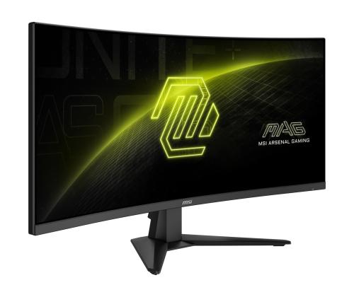 LCD Monitor MSI MAG 346CQ 34" Gaming/Curved Panel VA 3440x1440 16:9 180 Hz 1 ms MAG346CQ