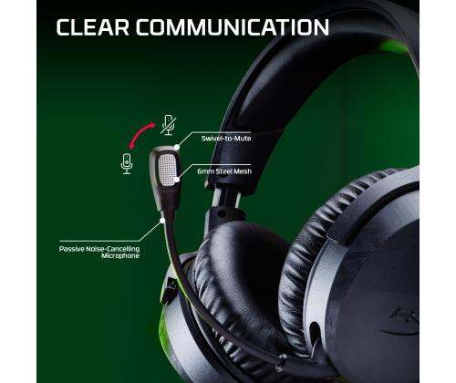 HEADSET HYPERX CLOUDX STINGER3/XBOX BLACK BS1T7AA HYPERX