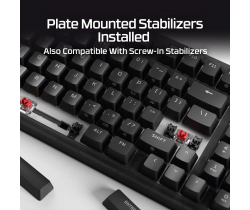 KEYBOARD ORIGINS 2 1800 RGB/BLACK B4QS4AA#ABA HYPERX