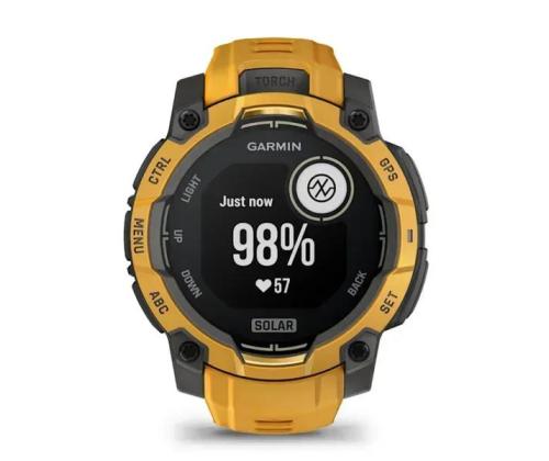 SMARTWATCH INSTINCT 3 SOLAR/SUNBURST 010-02934-02 GARMIN