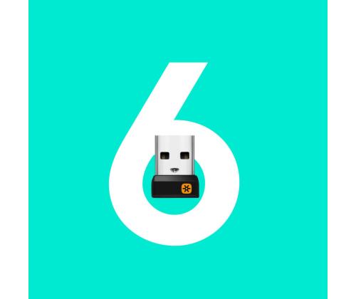 MOUSE USB LASER WRL M705/BLACK 910-006034 LOGITECH