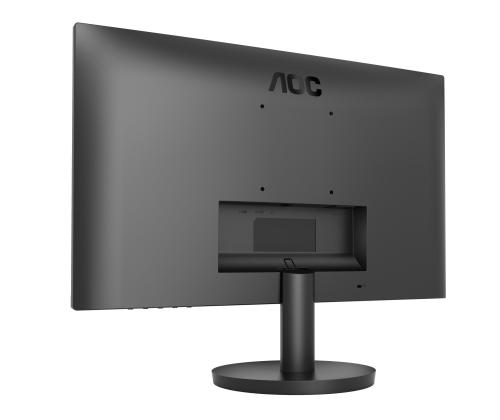 LCD Monitor AOC 24" Panel VA 1920x1080 16:9 100 Hz Matte 1 ms Speakers Tilt Colour Black 24B3HMA2
