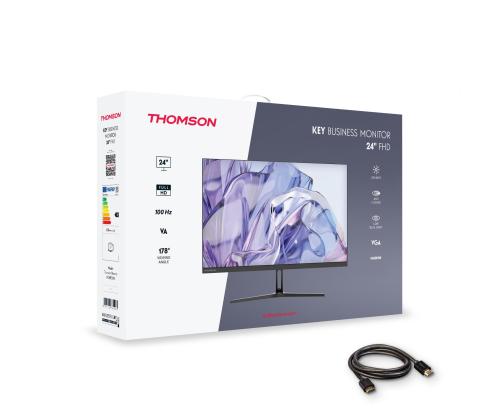 LCD Monitor THOMSON 24 " 1920 x 1080 pixels Full HD Native aspect ratio 16:9 LED Flat M24FB2Y14