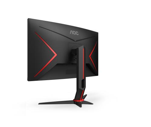 LCD Monitor AOC C27G2Z3/BK 27" Gaming/Curved Panel VA 1920x1080 16:9 240Hz Matte 1 ms Tilt C27G2Z3…