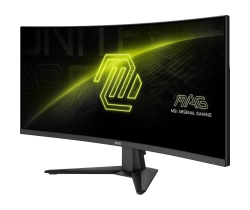 LCD Monitor MSI MAG 346CQ 34" Gaming/Curved Panel VA 3440x1440 16:9 180 Hz 1 ms MAG346CQ