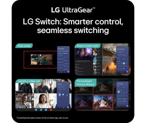 LCD Monitor LG 32 " 2560 x 1440 pixels Quad HD Native aspect ratio 16:9 LED Flat 32G620B-B