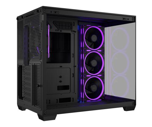 Case ASUS ATX/micro ATX/Mini-ITX Black PC A32PLUSTGARGBBLACK